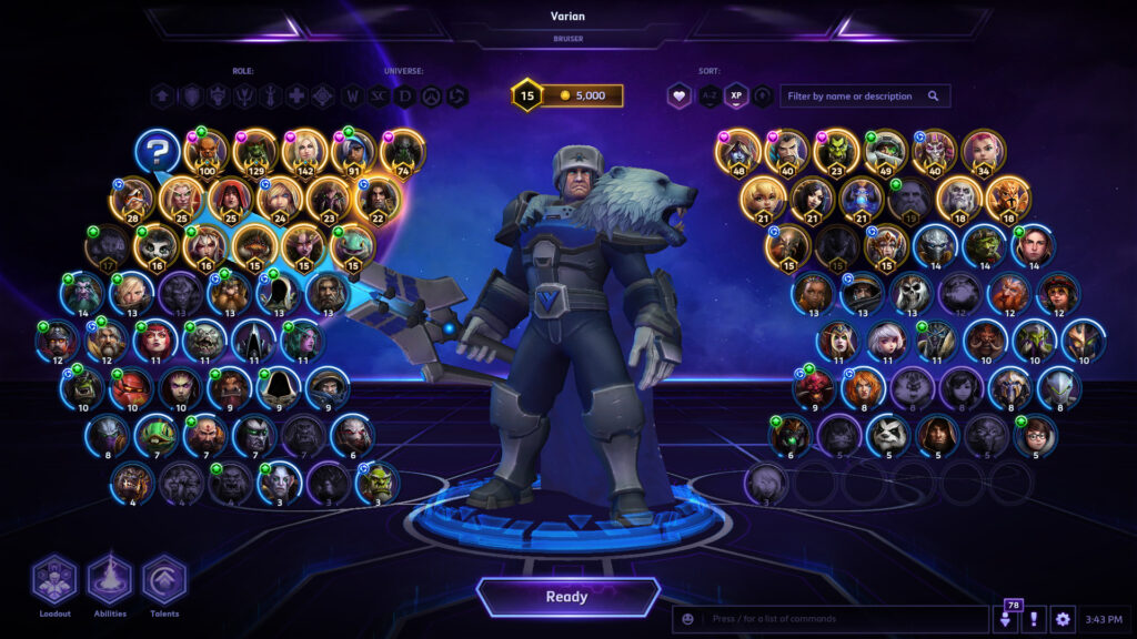 Varian in Heroes of the Storm
