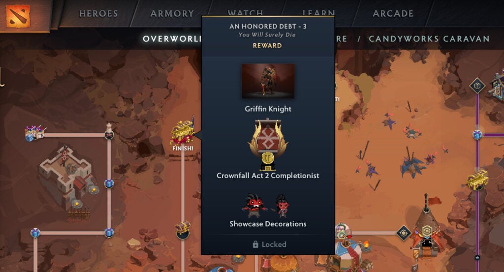 How to get the Dragon Knight "Griffin Knight" hero set - Crownfall Act II