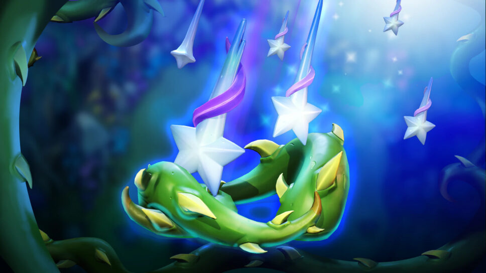 Artwork for the Earth and Moon Cenarion spell in Warcraft Rumble