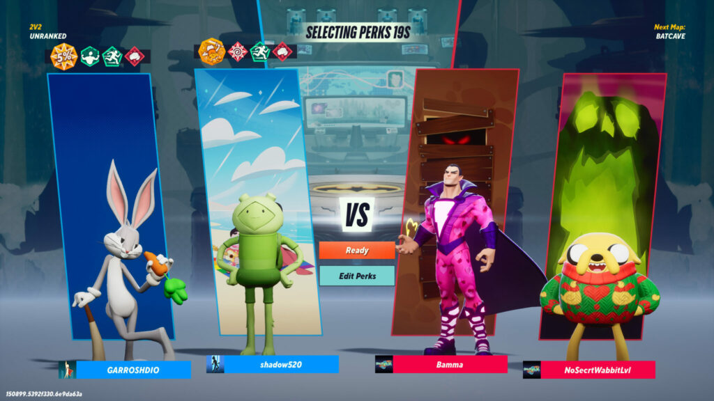 Multiversus normal mode 2v2 screenshot 