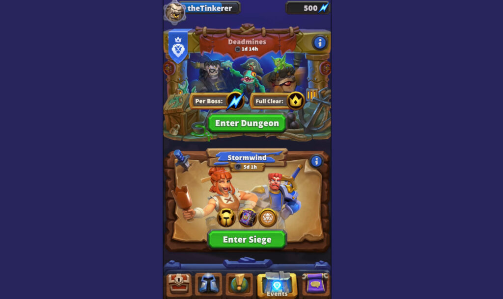 Warcraft Rumble Stormwind Siege screenshot