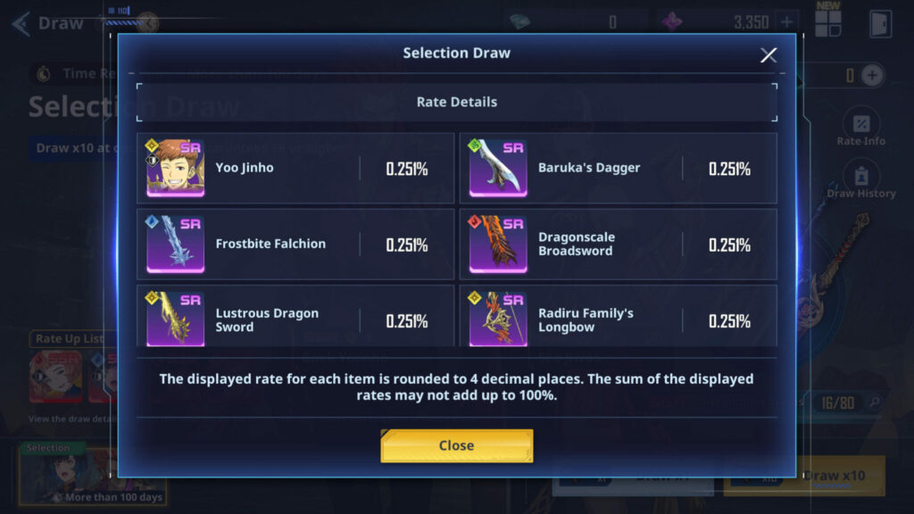 Players can draw for the hunter