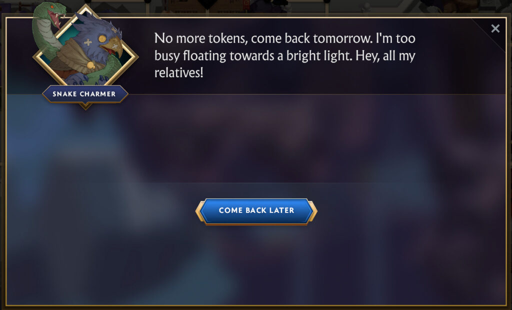 Crownfall Snake Charmer 