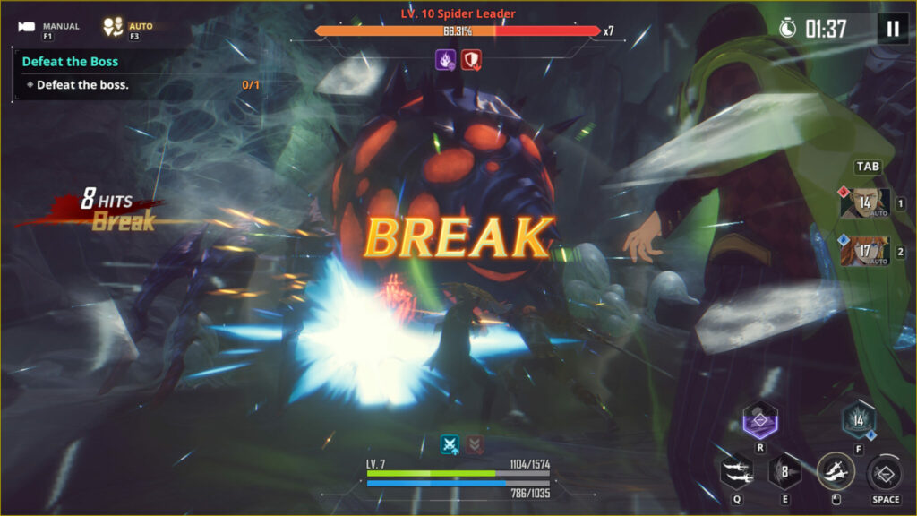 Screenshot of the game