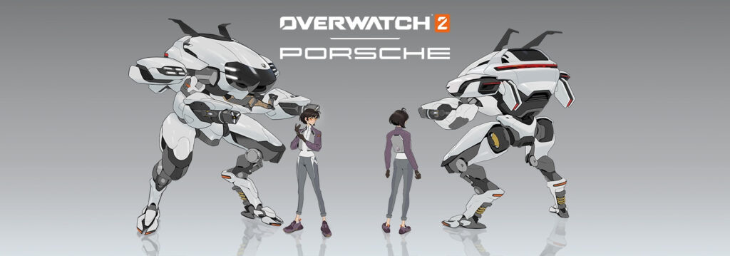 The Overwatch 2 Porsche D'Va Skin (Via blizzard) 
