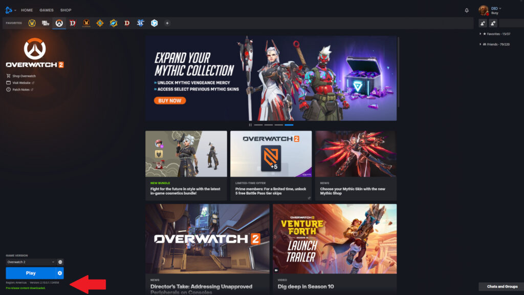 How to download Overwatch 2 pre-release content