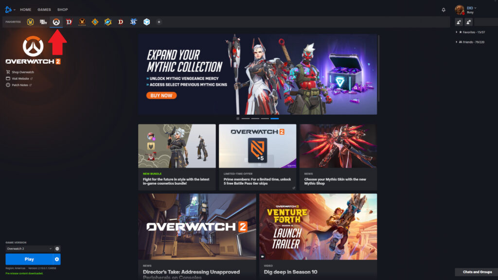 Overwatch 2 Season 10 mid-season patch download instructions 