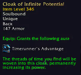 Cloak of Infinite Potential information 