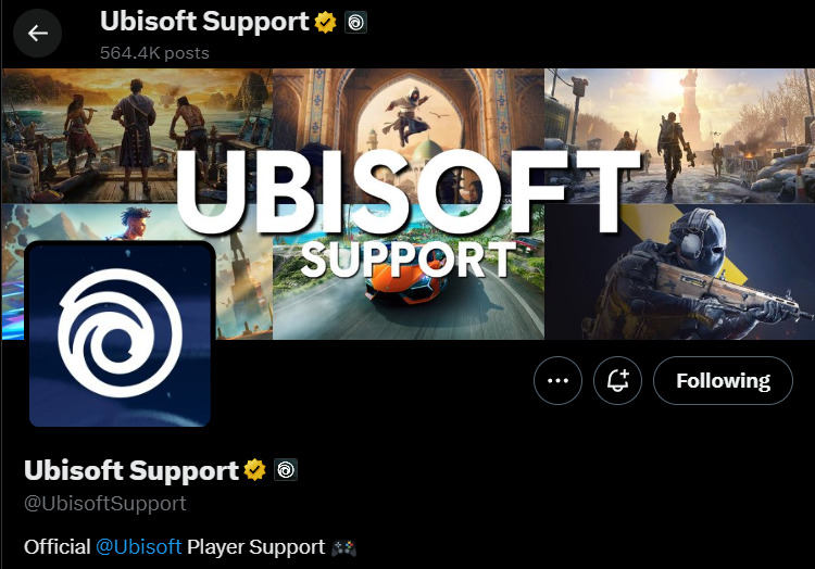 Ubisoft Support on Twitter