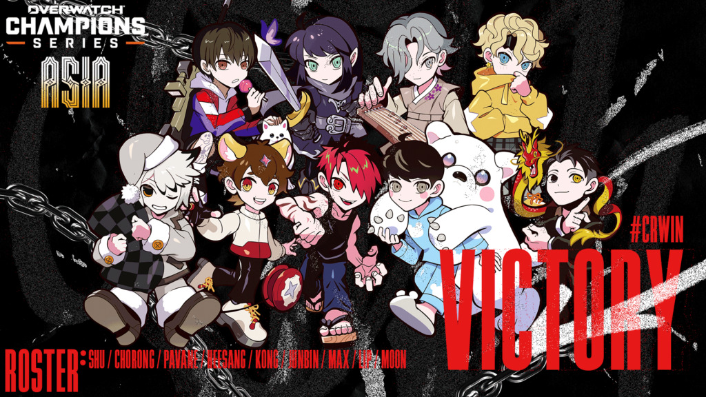 Team Crazy Raccoon advanced to the Esports World Cup through OWCS Asia Stage 1 