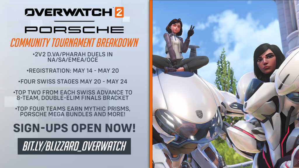 Overwatch 2 x Porsche 2v2 Community Tournament