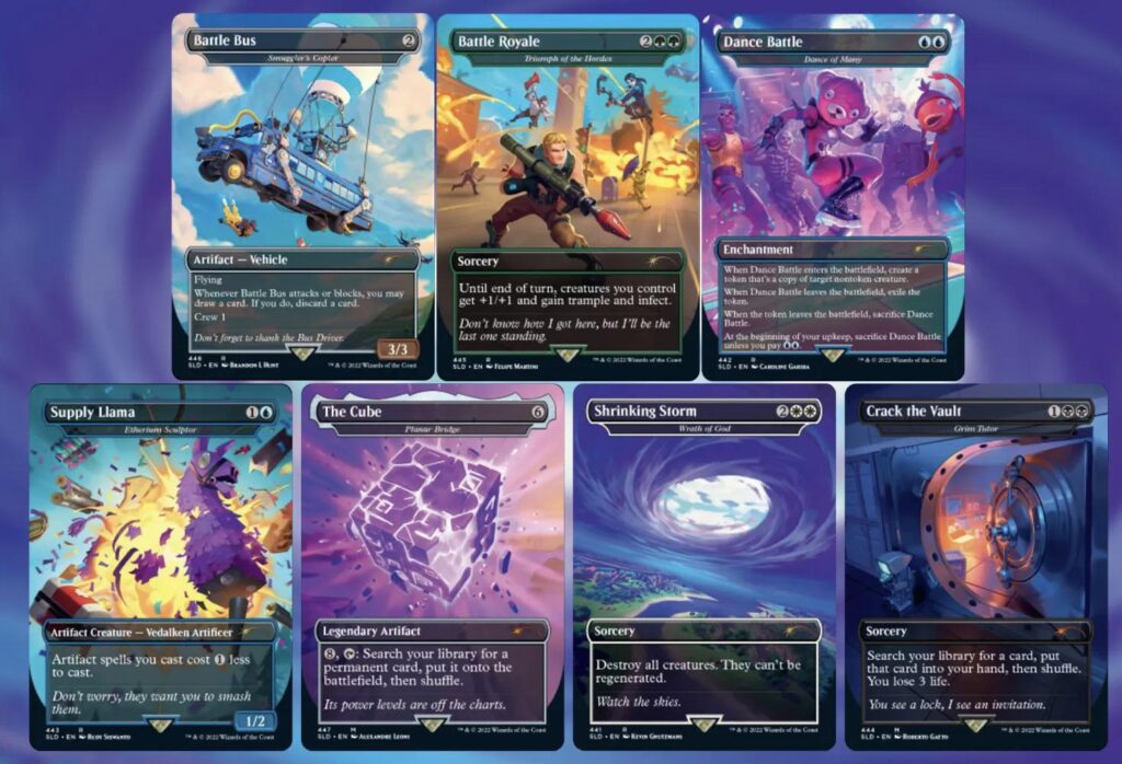 Magic the Gathering has a Fortnite set. Did you know?