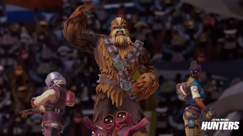 Star Wars Hunter Exclusive Rewards for pre registered players: Raise your fist emote