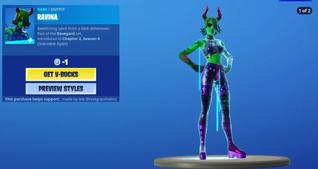 How to get Ravina in Fortnite