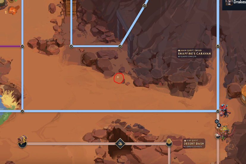 Snapfire's Secret Recipe quest - Puffball Shroom location