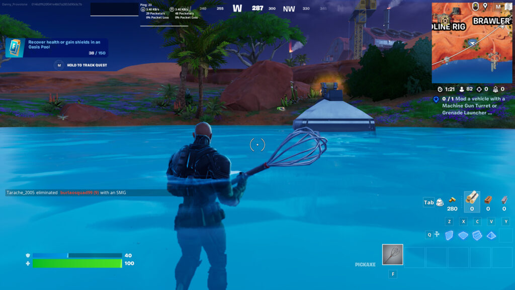 Fortnite Oasis Pool Location 3