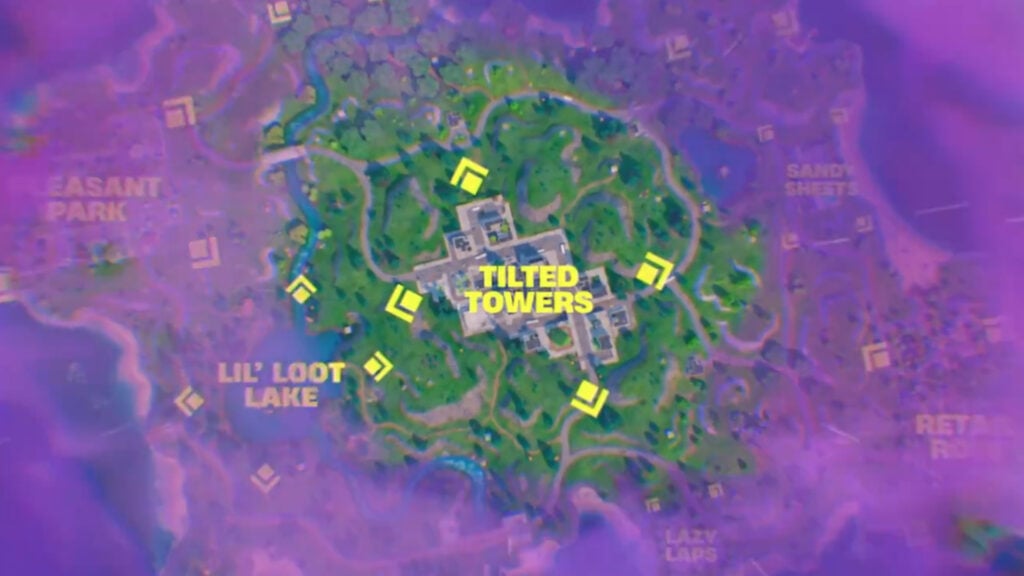 Fortnite Reload map screenshot