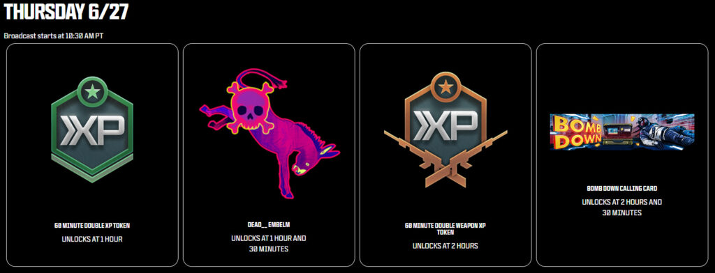 CDL Major 4 Rewards 1