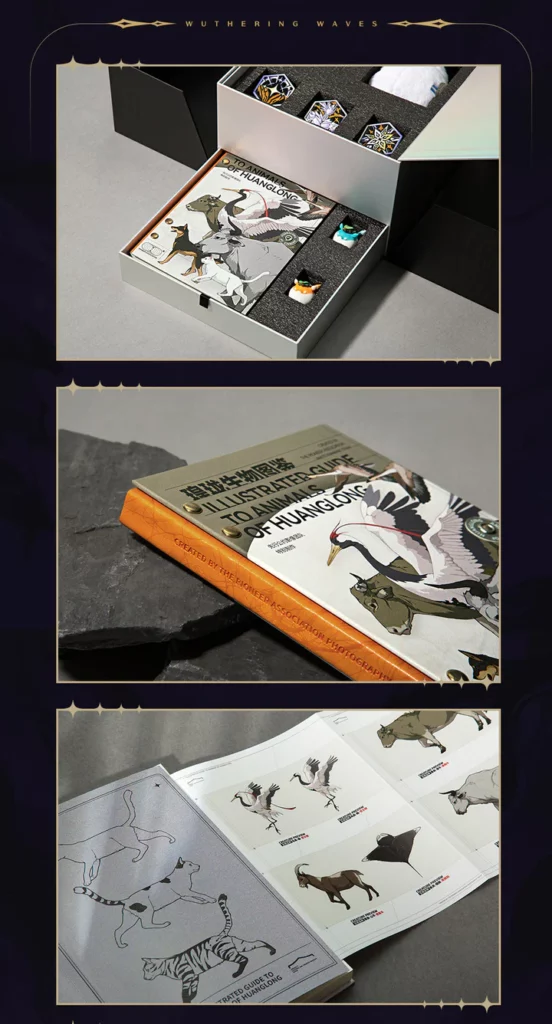 The Illustration Book will be a collector's favorite in this Wuthering Waves merch box