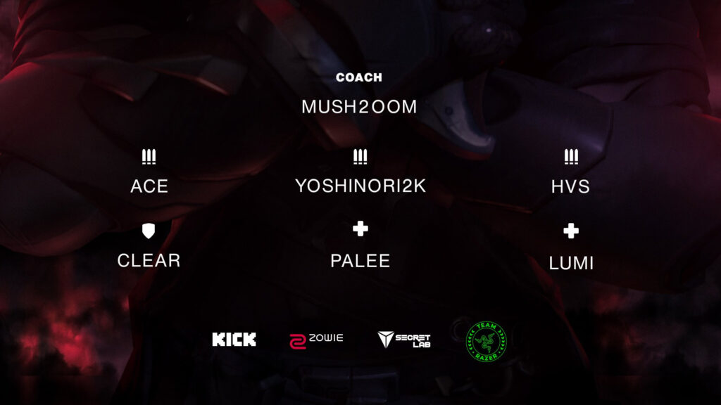 BLEED Overwatch 2 roster
