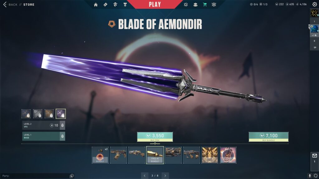 The Blade of Aemondir.