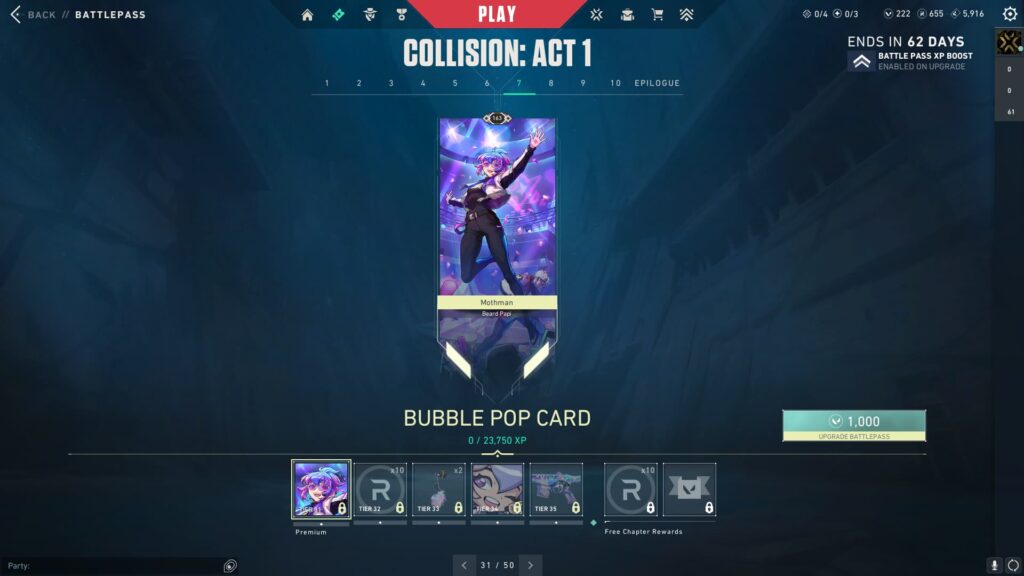 Bubble Pop Card
