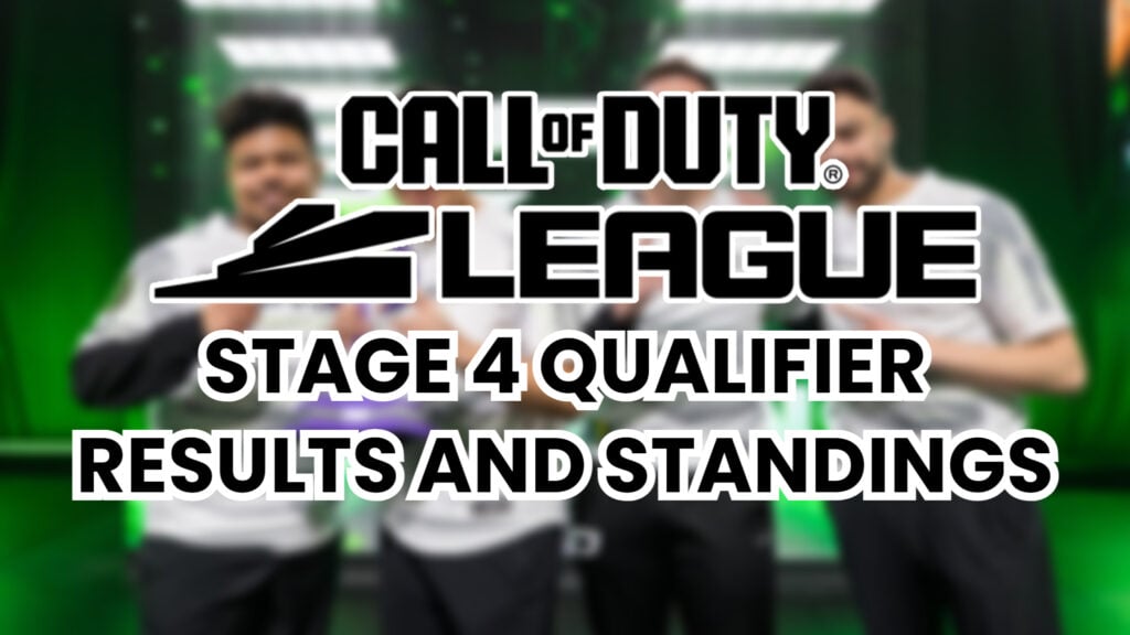 CDL Stage 4 Qualifiers: Live scores, results, and more