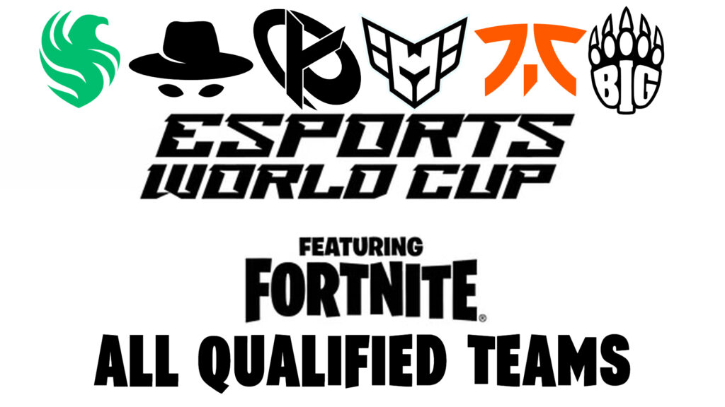 All qualified Fortnite Esports World Cup 2024 teams