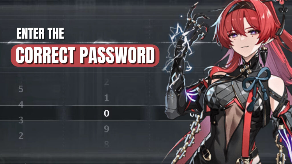 How to solve “enter the correct password” in Wuthering Waves: Yinlin Companion Story