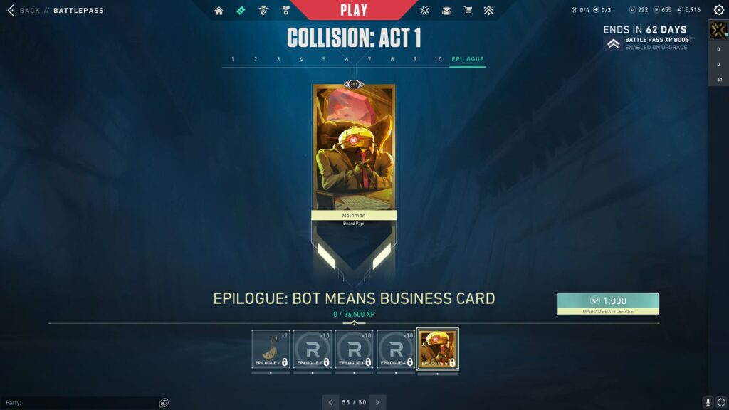 Epilogue: Bot Means Business Card