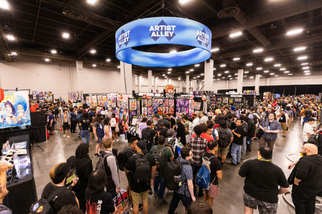 Evo's artist alley