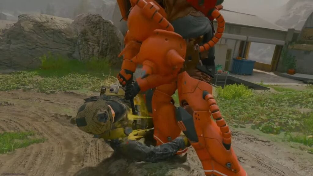 A player hits a finishing move on an enemy in MW3.