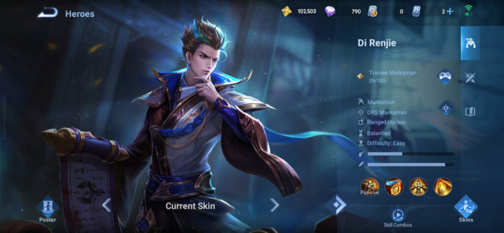 Di Renjie from Honor of Kings (Image via esports.gg)