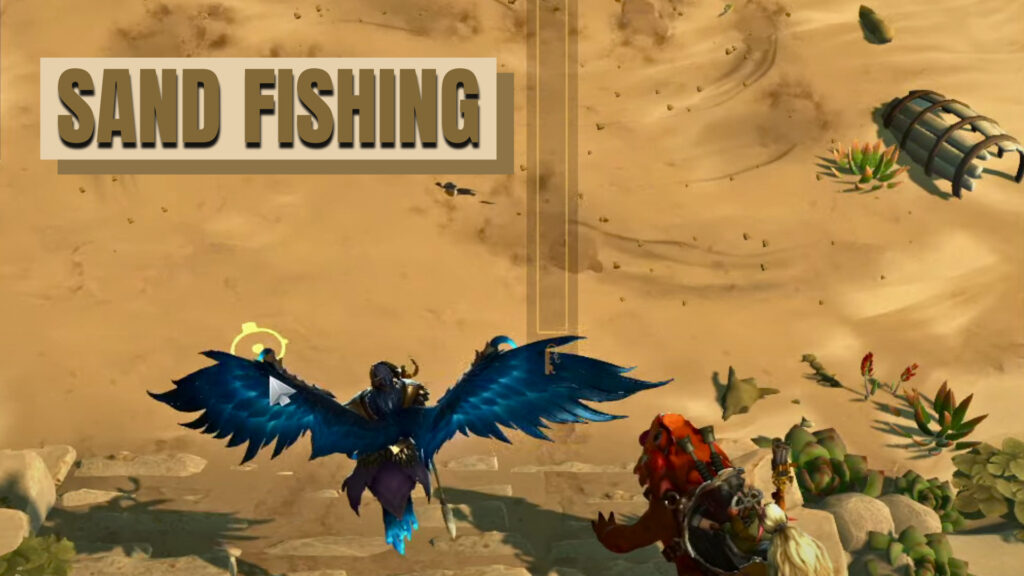 How to unlock Sand Fishing in Crownfall Act II