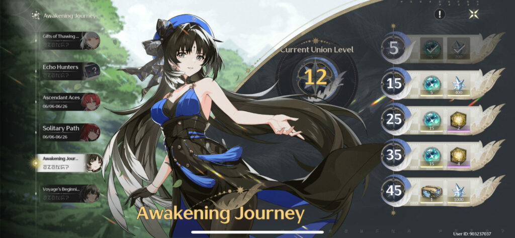 INcrease Union Level - How to get Astrites in Wuthering Waves