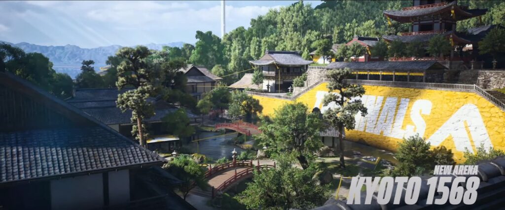 The new Kyoto 1568 arena for The Finals Season 3.