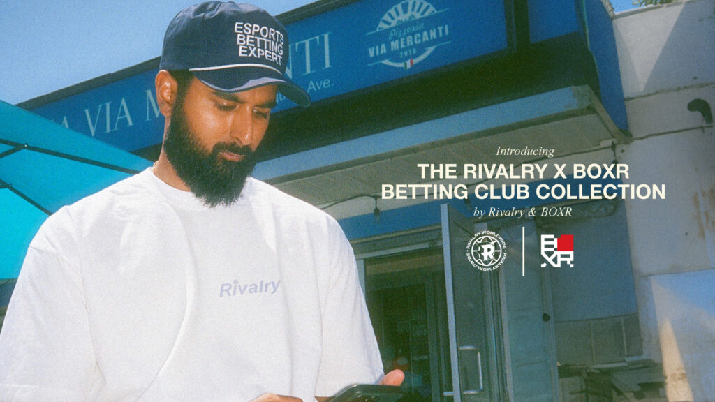 Launders reveals Rivalry x BOXR Betting Club collection: “Nothing shows signs of a real community growing like people wearing your clothes.”