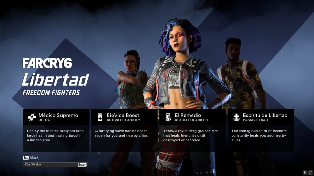 The Libertad Faction.