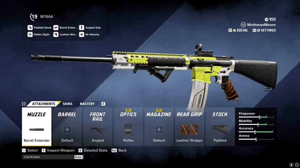 The attachments for the best M16A4 loadout in XDefiant.