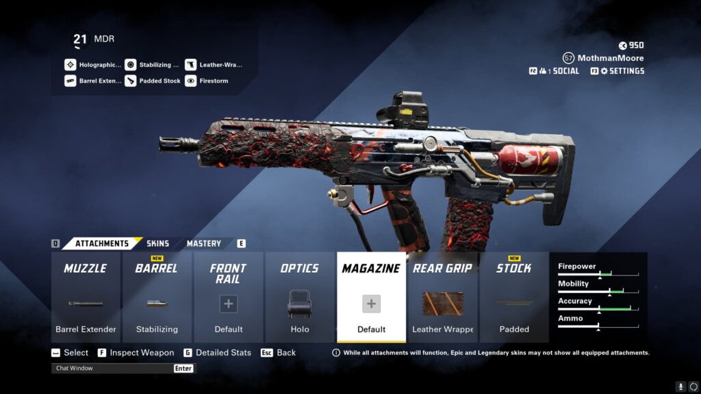 Attachments for the best MDR loadout in XDefiant.