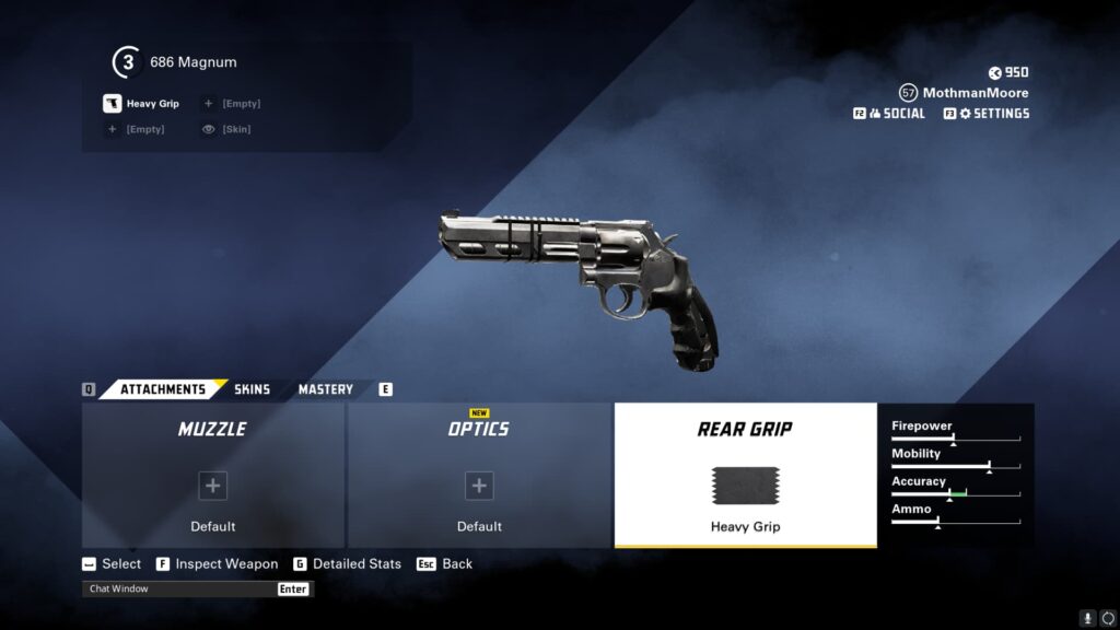 The 686 Magnum as the secondary weapon for the best TAC-50 loadout in XDefiant.