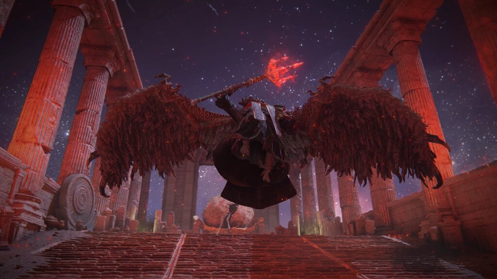 Mohg, who you must defeat to enter the Elden Ring DLC.