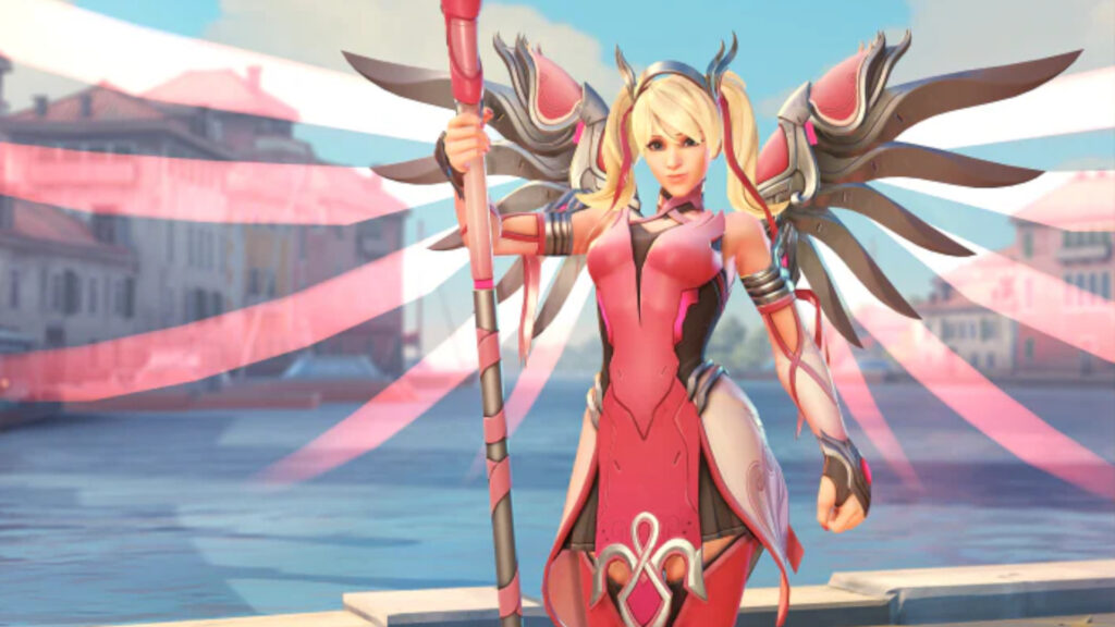 Overwatch 2 Pink Mercy skin