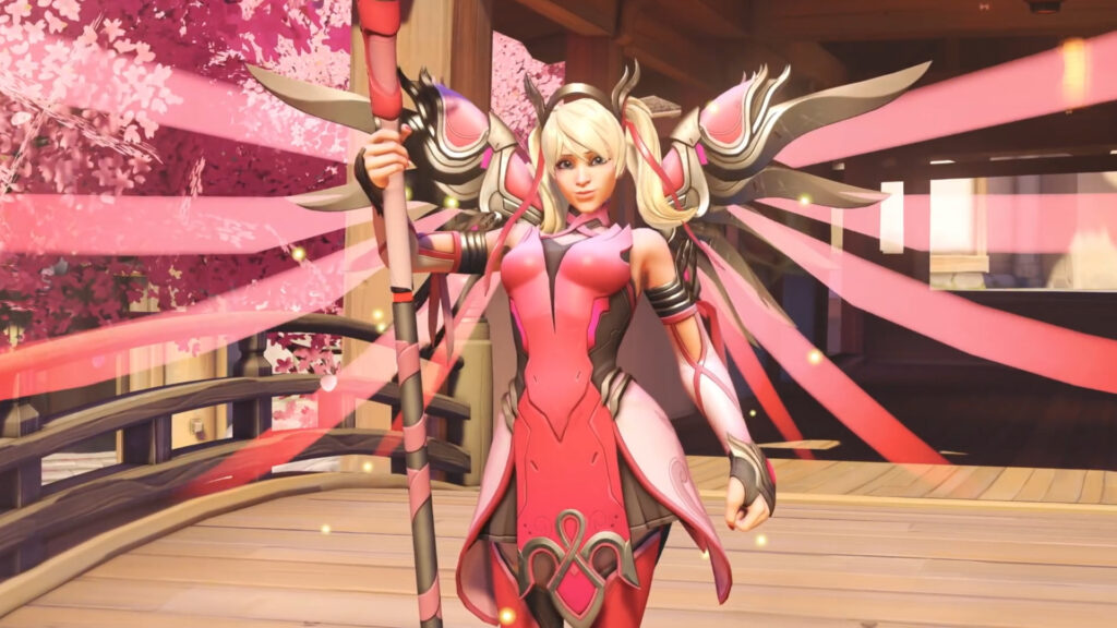 Overwatch 2 teases return of Pink Mercy skin