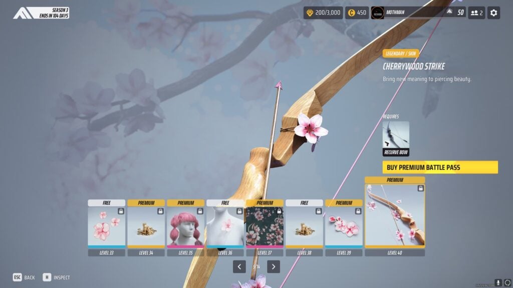 Page 5 of The Finals Season 3 Battle Pass.