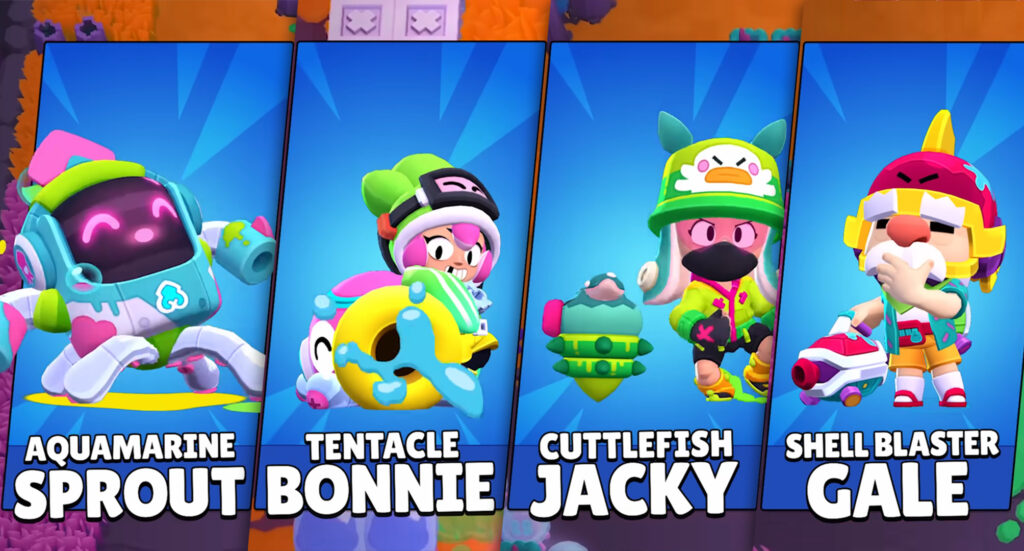 June 2024 Brawl Talk skins revealed for the Paint Brawl event