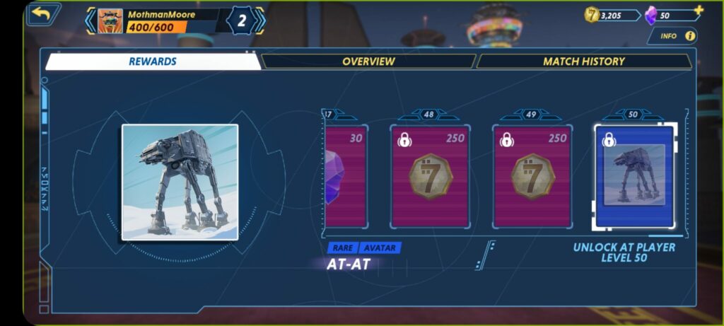 Part of the Player XP rewards.