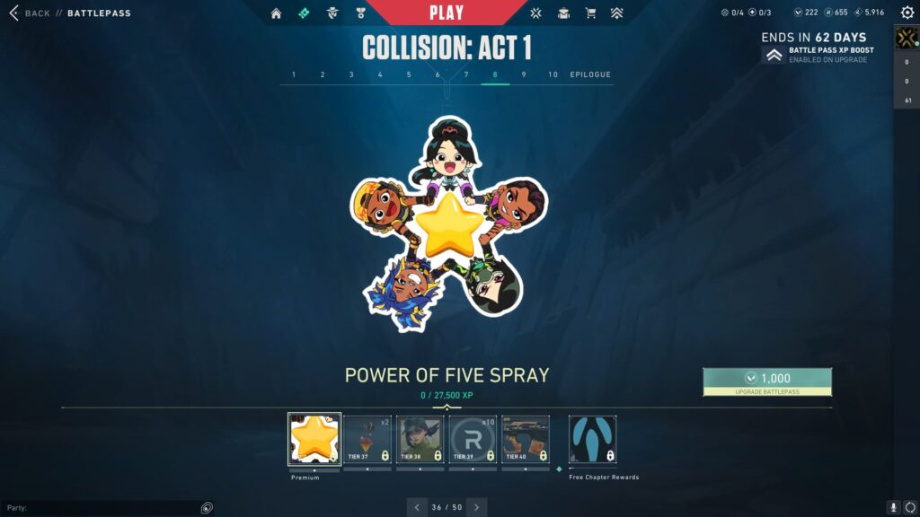 Power of Five Spray