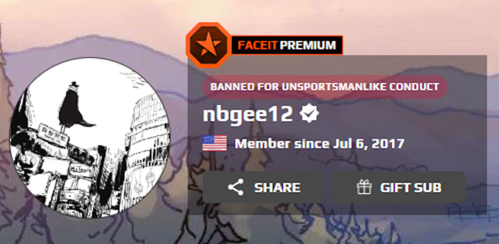 CS2 pro Adam "nbgee12" Zanzoul has been permanently banned by ESL FACEIT for stealing SSDs at IEM Dallas.