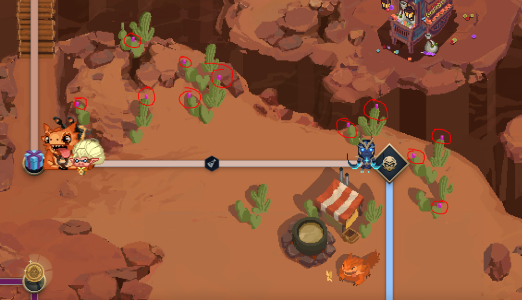 Snapfire Crownfall Quest Cactus location 